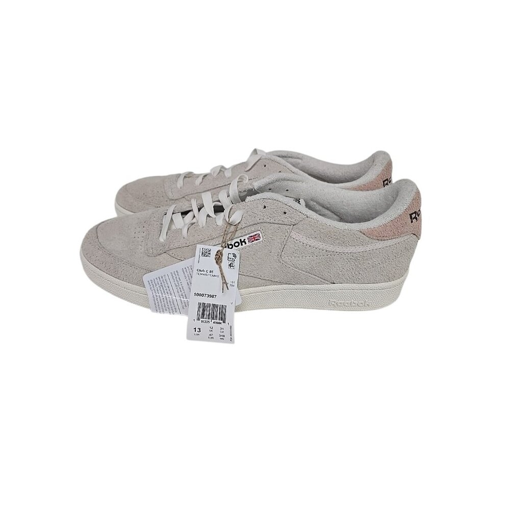 Reebok Men's Classic Club C 85 Athletic Shoe Tan White Size 13M - Picture 5 of 7